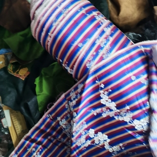 重磅真丝老织锦缎面料真丝织花，布料面宽75cm小宽幅厚料真丝