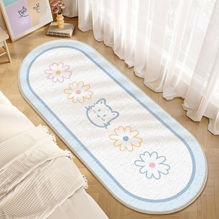 卡通地毯卧室床边毯可爱家用儿童榻榻米房间，床前客厅可飘窗地垫