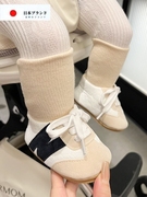 日本JT地板袜鞋秋冬新生婴儿保暖防滑学步鞋男女宝宝不掉鞋软胶底