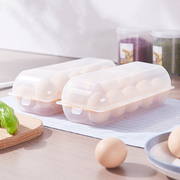 日本进口鸡蛋抗菌收纳盒，冰箱食品保鲜盒厨房，鸡蛋架带盖透明整理盒