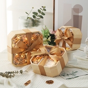 木质礼盒ins风伴手礼伴娘礼物盒结婚喜糖盒包装盒生日盒空盒