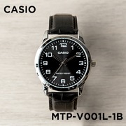 卡西欧手表男CASIO MTP-V001L-1B 商务休闲复古简约防水石英表
