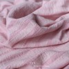 良布集日本进口粉色条纹提花针织，羊毛布料秋冬打底设计师服装面料