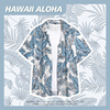 夏威夷衬衫男士沙滩衬衫海边穿搭度假男装短袖花衬衣外套海滩衬衫