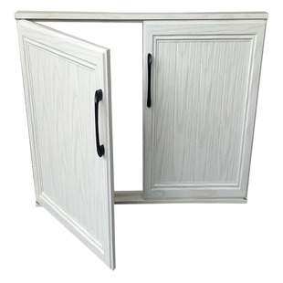 橱柜门全铝带框门板免打孔安装瓷砖大理石柜体室外洗手池柜门