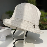 上维.帽子女20日本设计时尚休闲天然透气便携防风防晒遮阳帽