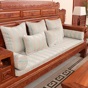 红木沙发坐垫套定制雪尼尔，布料可拆洗四季通用布艺沙发垫防滑