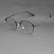 高档ossat防蓝光辐射眼镜电脑护目镜抗疲劳平光可配近视圆形