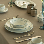 seltmann德国细瓷釉中彩碗碟餐咖啡杯碟餐盘套装欧式经典蓝色藤蔓
