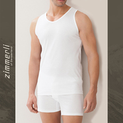 臻享礼Zimmerli SEA ISLAND针织海岛棉内搭男士背心 286-1440