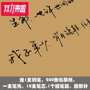 两本装13000字手写体，临摹字帖行书行草钢笔，硬笔速成描红成人字帖