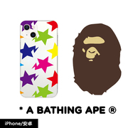 潮牌Bape猿人头适用苹果13promax手机壳iphone12全包78plus软安卓