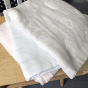 日本100支加密超柔纯棉五层纱布被新生，婴儿抱被盖毯宝宝夏薄四季