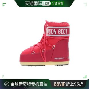 香港直邮Moon Boot 月亮靴 女士 徽标系带雪地靴 14093400