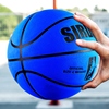 刻字定制室外耐磨翻毛篮球7号成人，比赛训练儿童中小学生蓝球