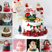 2021许愿树生日蛋糕仿真模型，耶诞节草莓天使塔装饰甜品台