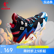 中国乔丹篮球鞋男潮流运动鞋男士，2024夏季高帮防滑减震球鞋男学生