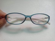 索菲亚女士时尚眼镜框宝石蓝亭亭玉立超轻tr镜架配近视眼镜价
