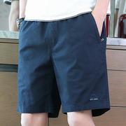 休闲短裤男士夏季2024宽松中裤夏装外穿五分裤子男款夏0302b