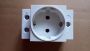欧规德式ac30模数化欧标插座，1016a导轨式配电柜电源欧式插座