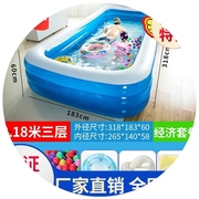 。家用儿童游泳池室内游泳充气z家庭，戏水池玩具池幼儿套装水池防