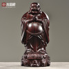 黑檀木雕弥勒佛像摆件，实木质雕刻客厅装饰笑佛家居红木工艺品送礼