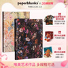 paperblanks佩兰克笔记本日记本子威廉基尔本，系列复古文艺精致手帐创意文具，记事记录本便携阅读摘抄本银莲花