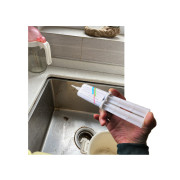 厨房洗碗盆缝隙修补强力胶不锈钢洗菜池水槽边缘防水补漏环保小支