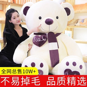 熊熊毛绒玩具熊女生(熊女生，)抱抱熊大熊猫，泰迪熊公仔特大号布娃娃玩偶睡觉