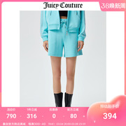 Juicy Couture橘滋短裤女2023夏季宽松美式运动针织短裤套装