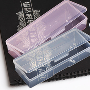 美甲工具盒钻饰品盒钻盒装彩绘笔画花笔光疗笔盒收纳盒子工具箱