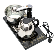 森功自动上水电热水壶茶炉茶盘，通用茶具配件不锈钢烧水壶消毒锅
