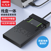 USB3.0高速传输，支持6TB扩容 ，免工具安装