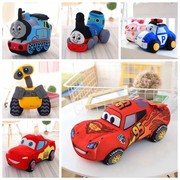 托马斯火车头公仔玩偶，95小汽车总动员麦昆，毛绒玩具儿童节生日礼物