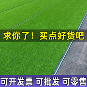 加密仿真草坪地毯人造塑料假草皮人工户外装饰绿色垫子阳台幼儿园