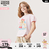 TeenieWeenie Kids小熊童装女童24年夏款可爱印花泡泡袖短袖T恤