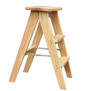 折叠高脚凳子便携省空间实木餐桌梯凳厨房凳家用折叠椅小板凳马扎