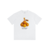 一袋橘子趣味水果印花宽松短袖，纯棉t恤小众百搭夏季男女款半袖tee