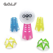 高尔夫球钉塑料球座可剪裁高度，球托镂空花篮，款式高尔夫球tee用品