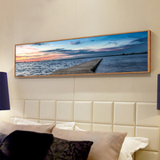 911大海风景画客厅，地中海现代装饰画沙发背景墙，画卧室挂画办公室