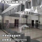 透明帘子隔断帘皮帘子帐篷，挡风洗车防水工位帘，空调帘车间防尘商用