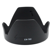 EW-78D遮光罩 适用于佳能单反70D 80D 60D 镜头18-200遮光罩 72mm