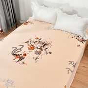 上海国民老式床单纯棉单件怀旧老全棉老粗布被单，八布料一米五粗布