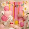 女宝宝2岁女孩十岁生日装饰气球女童两周岁派对背景墙场景布置