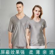 美妮四季时尚男女防护辐射服银纤维防护服工作服内外穿放辐射T恤