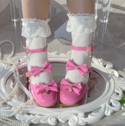 夏娜公主原创Lolita凉鞋可爱甜美百搭日系少女圆头中跟高跟女鞋