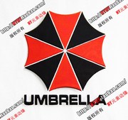 生化危机保护伞标志手机贴纸金属贴安布支持logo个性文字来图定制