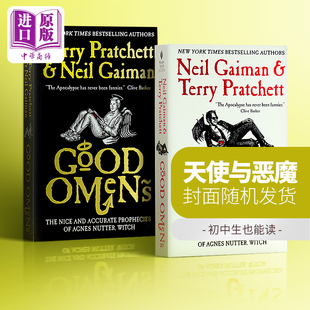  好兆头 书 原著小说 英文原版 good omens 尼尔盖曼 Neil Gaiman Terry Pratchett著 卷福Michael Sheen 美剧中商原版