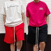 2024夏季男士时尚潮流运动短裤，网红同款彩色，休闲五分裤青年沙滩裤