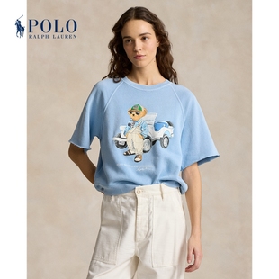 Ralph Lauren/拉夫劳伦女装 24夏宽松版棉Polo Bear运动衫RL25553